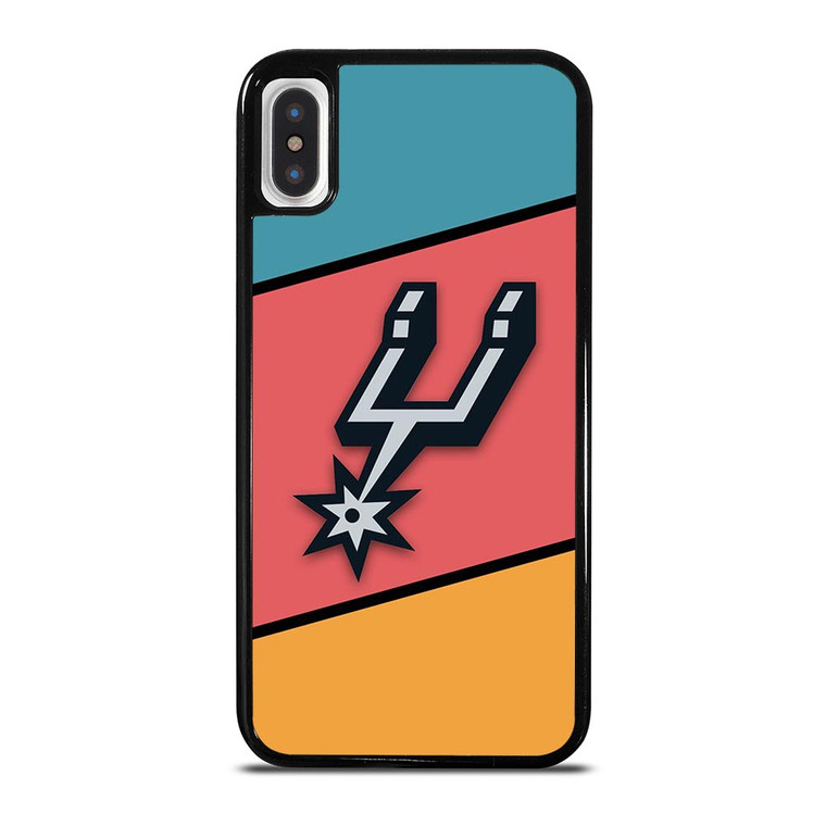 SAN ANTONIO SPURS COLORFUL LOGO iPhone X / XS Case