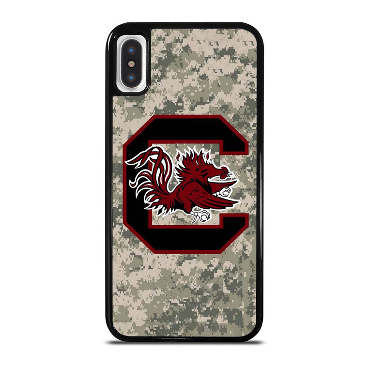 SOUTH CAROLINA GAMECOCKS CAMO LOGO iPhone X / XS Case