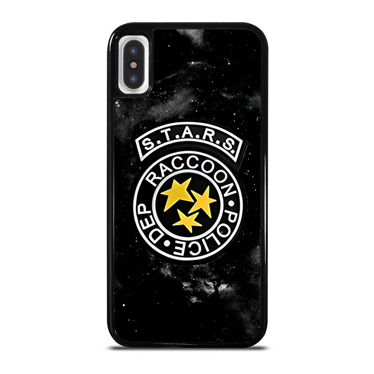 STARS RACCOON POLICE DEP BADGE 3 iPhone X / XS Case