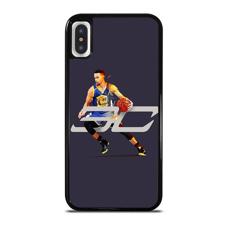 STEPHEN CURRY GOLDEN STATE WARRIORS CLIPART iPhone X / XS Case