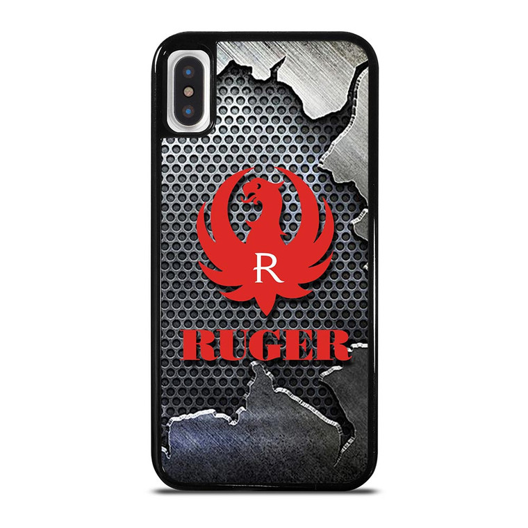 STURM RUGER FIREARM METAL LOGO 2 iPhone X / XS Case