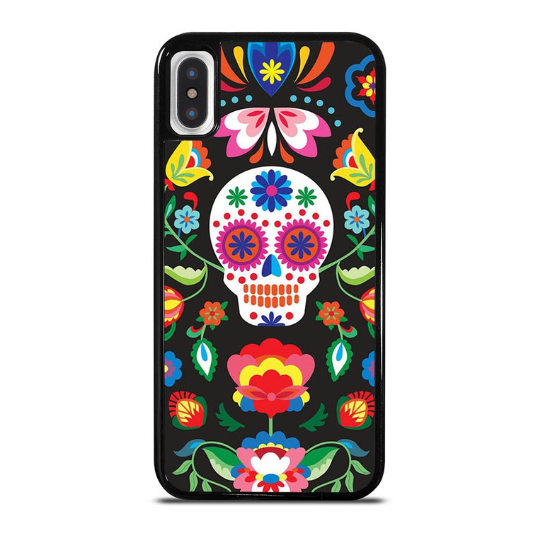SUGAR SKULL ART iPhone X / XS Case