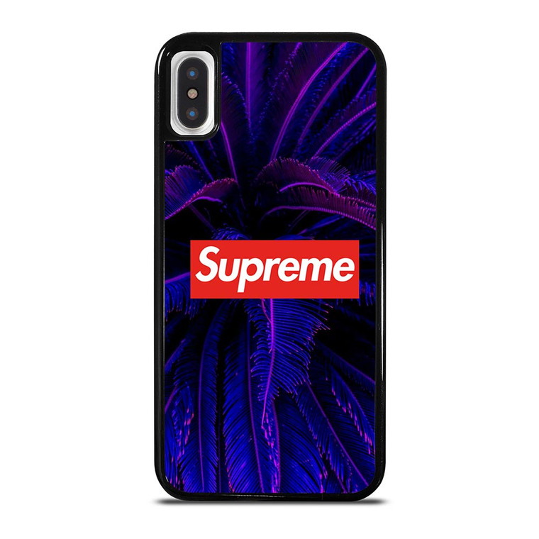 SUPREME GLOWING PALM TREE iPhone X / XS Case