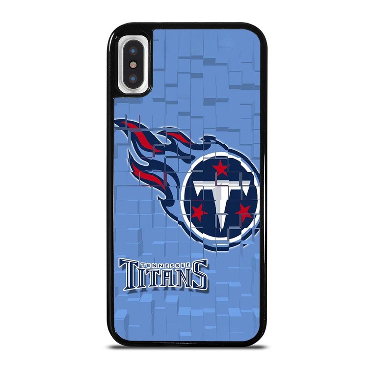TENNESSEE TITANS LOGO FOOTBALL iPhone X / XS Case