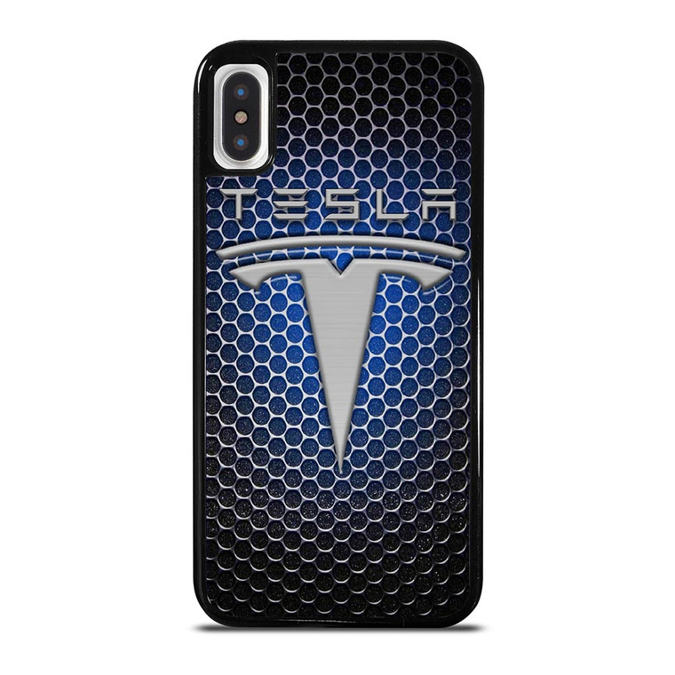 TESLA METAL LOGO iPhone X / XS Case