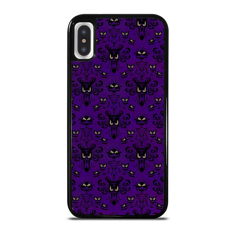 THE HAUNTED MANSION PURPLE PATTERN iPhone X / XS Case