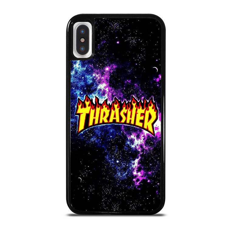 THRASHER SKATEBOARD MAGAZINE NEBULA iPhone X / XS Case