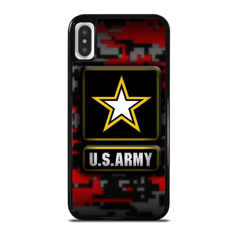 US ARMY CAMO LOGO iPhone X / XS Case