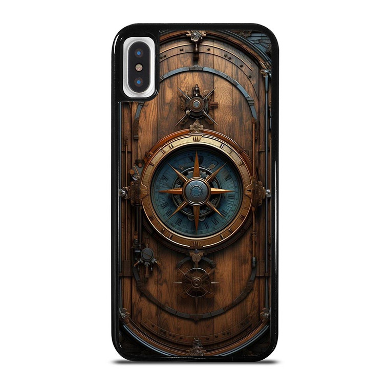 VINTAGE MAP COMPASS iPhone X / XS Case