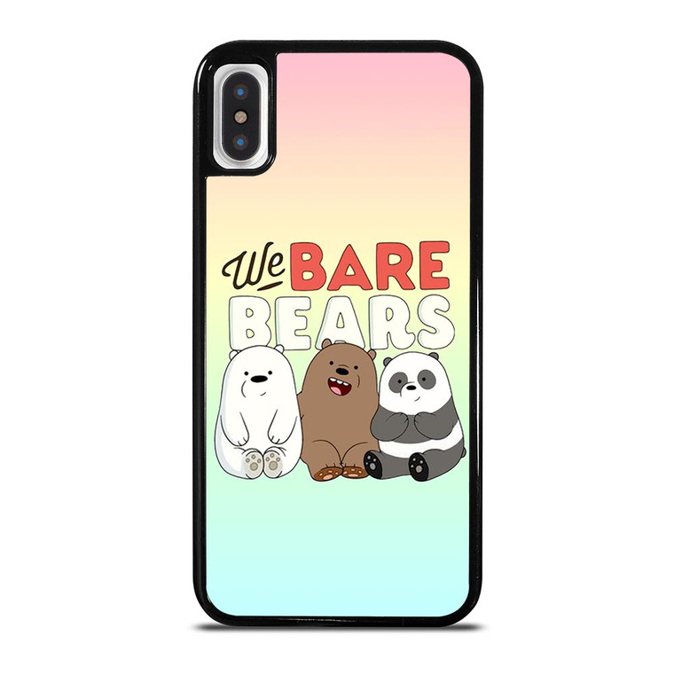 WE BARE BEARS COLORFUL iPhone X / XS Case