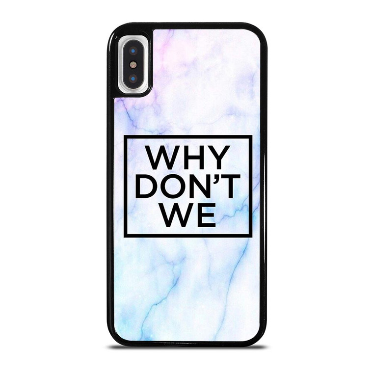 WHY DONT WE MARBLE LOGO iPhone X / XS Case