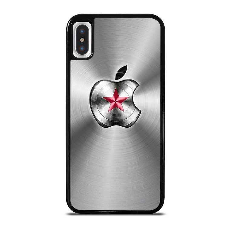 WINTER SOLDIER APPLE LOGO iPhone X / XS Case