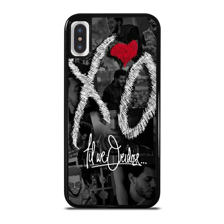 XO THE WEEKND COLLAGE iPhone X / XS Case