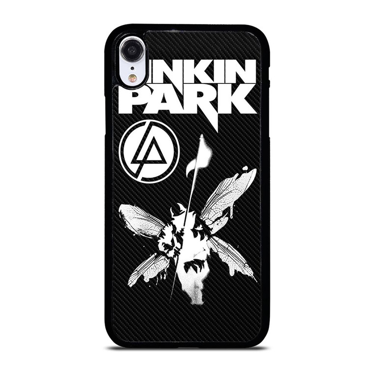 LINKIN PARK LOGO CARBON iPhone XR Case