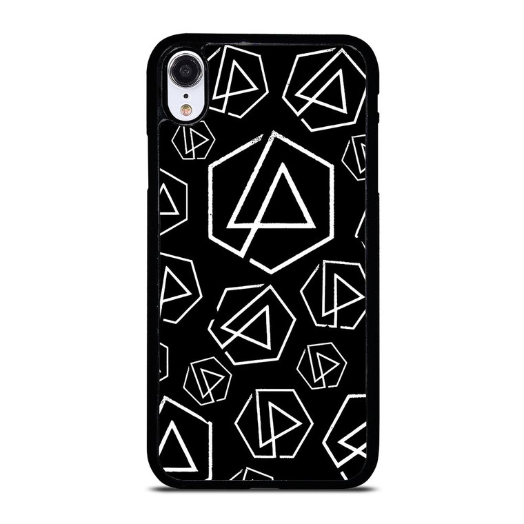 LINKIN PARK ROCK BAND LOGO PATTERN iPhone XR Case