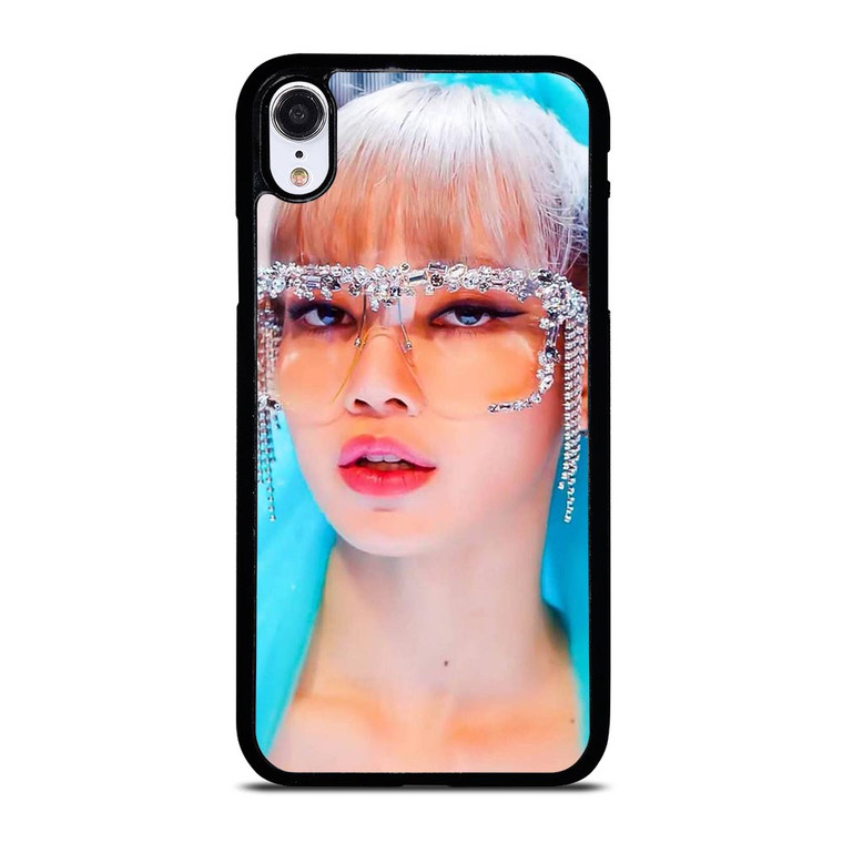 LISA BLACK PINK FACE iPhone XR Case