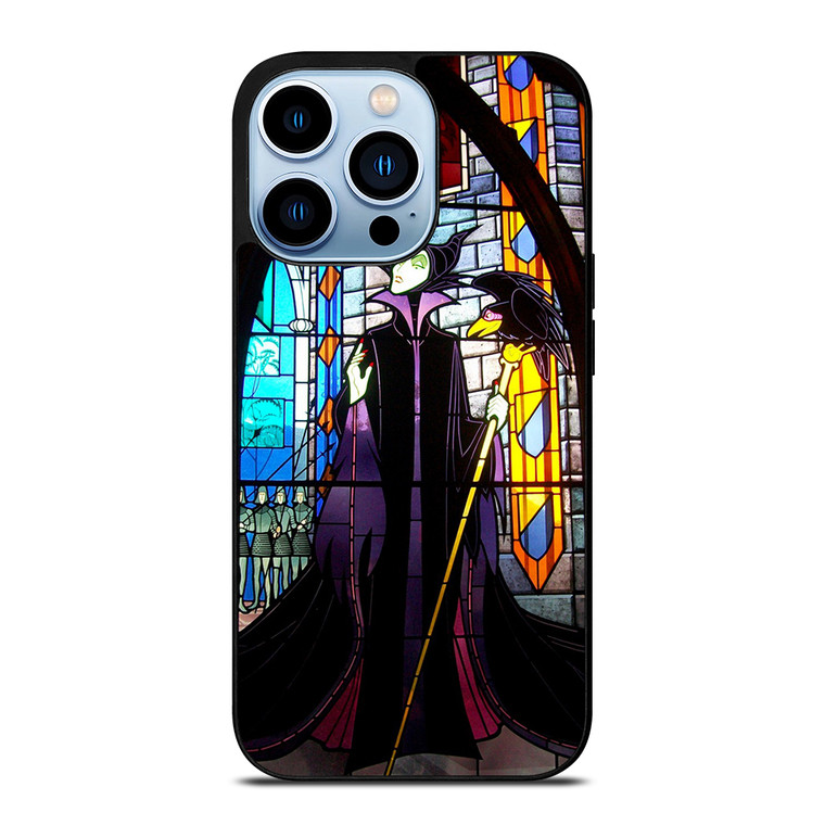 MALEFICENT DISNEY SLEEPING BEAUTY GLASS iPhone 13 Pro Max Case