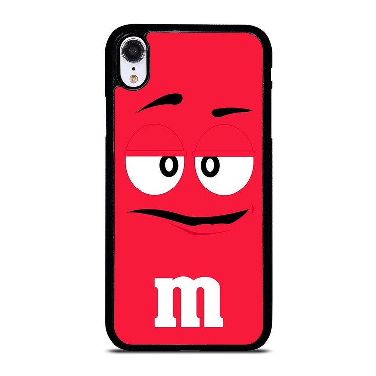 M&M RED iPhone XR Case