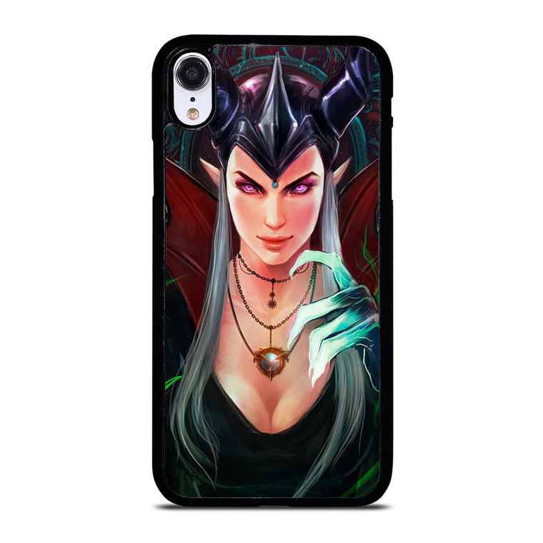 MALEFICENT DISNEY CARTOON ART iPhone XR Case