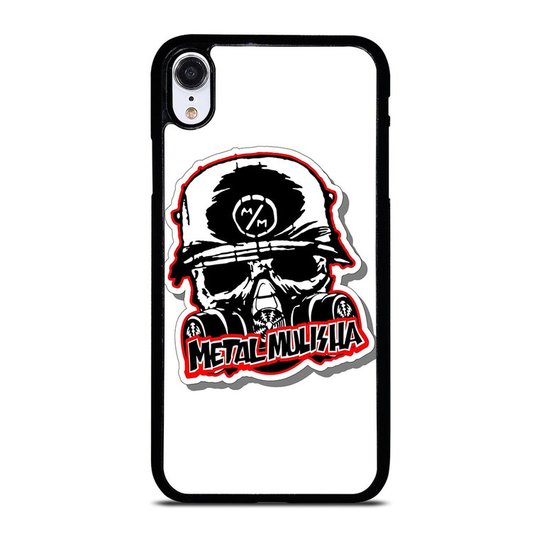 METAL MULISHA WHITE LOGO iPhone XR Case