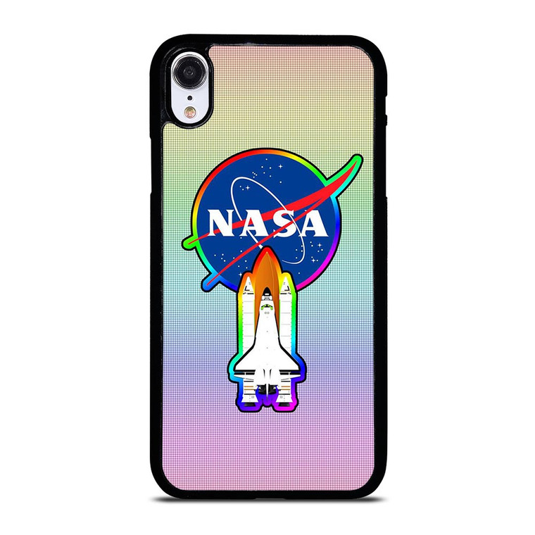 NASA COLOR FULL LOGO iPhone XR Case
