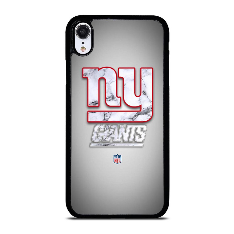 NEW YORK GIANTS MARBLE LOGO iPhone XR Case