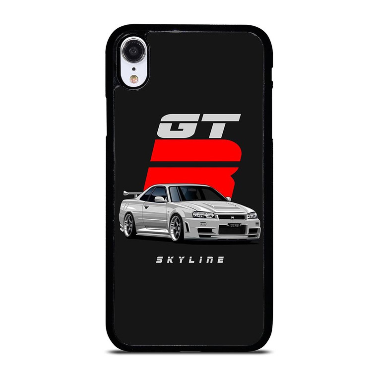 NISSAN SKYLINE GTR ART iPhone XR Case