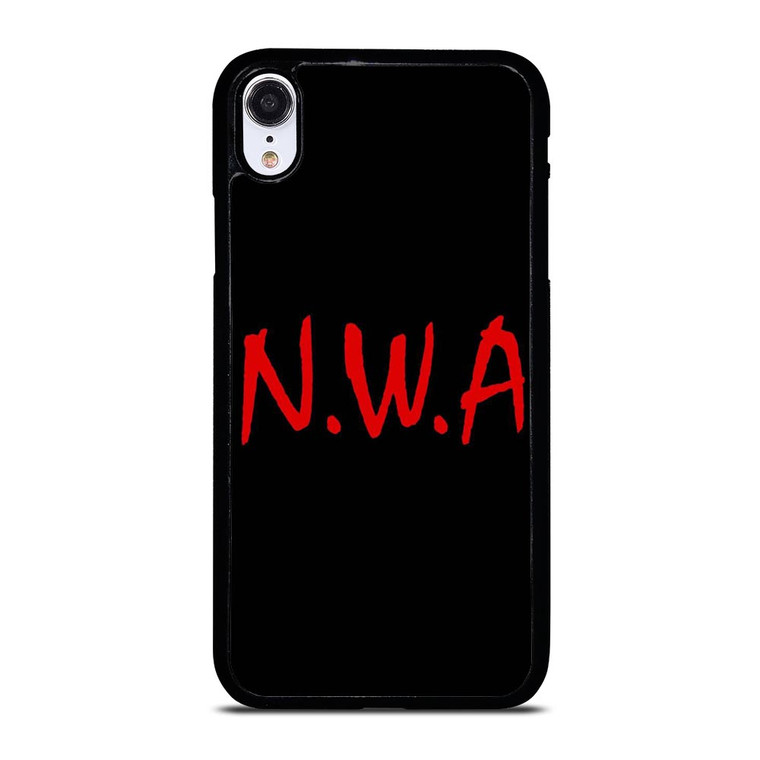 NWA NIGGAZ WIT ATTITUDES HIP HOP LOGO iPhone XR Case