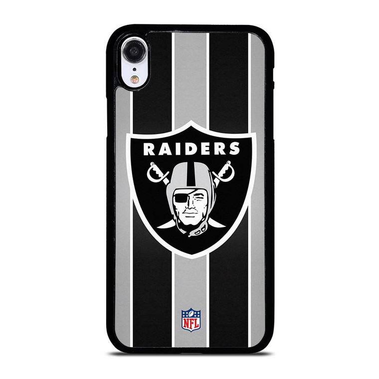 OAKLAND RAIDERS STRIPE LOGO iPhone XR Case