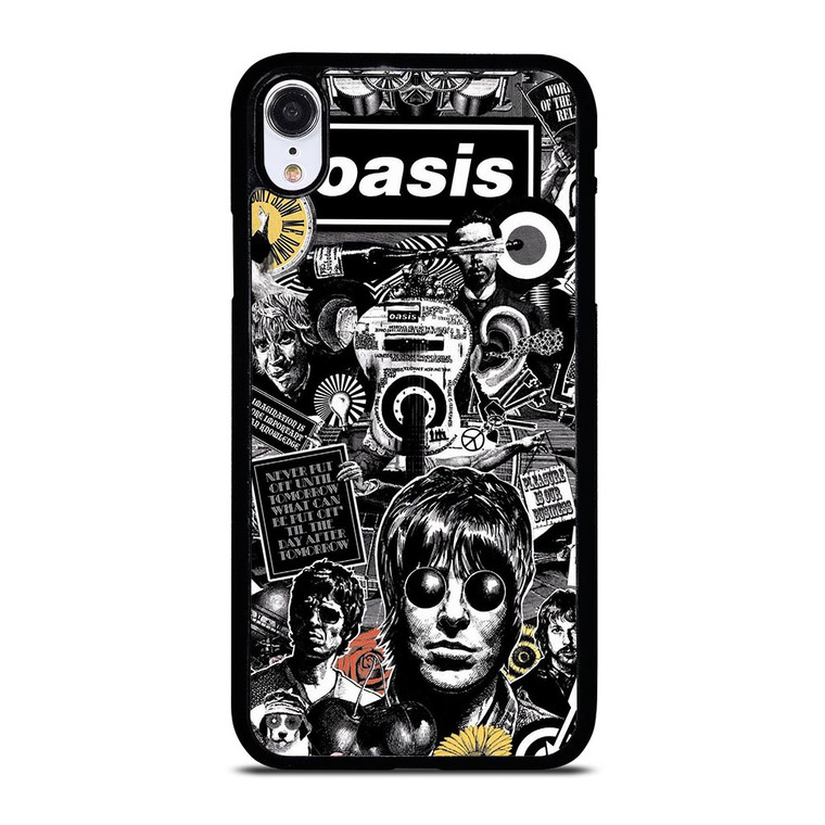 OASIS ROCK BAND POSTER iPhone XR Case