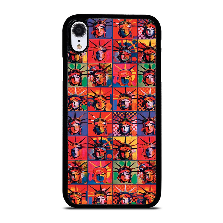 PETER MAX LIBERTY STATUE iPhone XR Case