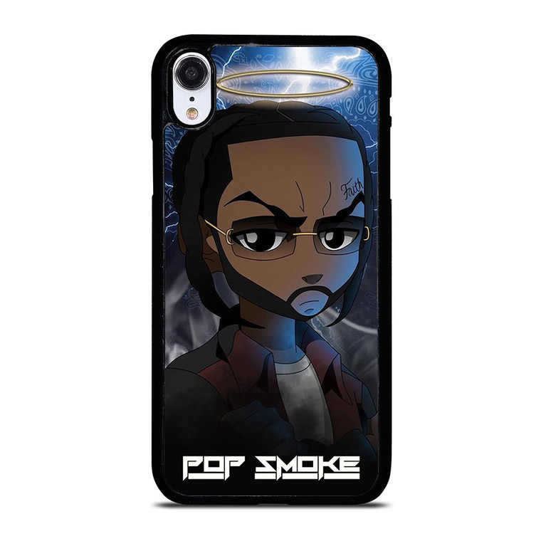 POP SMOKE RAPPER CARTOON LOGO iPhone XR Case