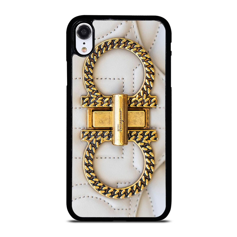 SALVATORE FERRAGAMO EMBLEM iPhone XR Case