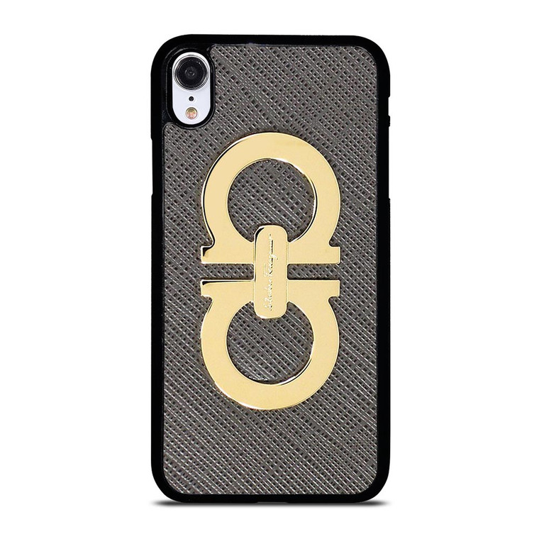 SALVATORE FERRAGAMO LOGO iPhone XR Case