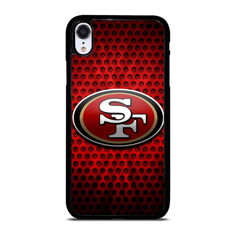 SAN FRANCISCO 49ERS SF METAL iPhone XR Case