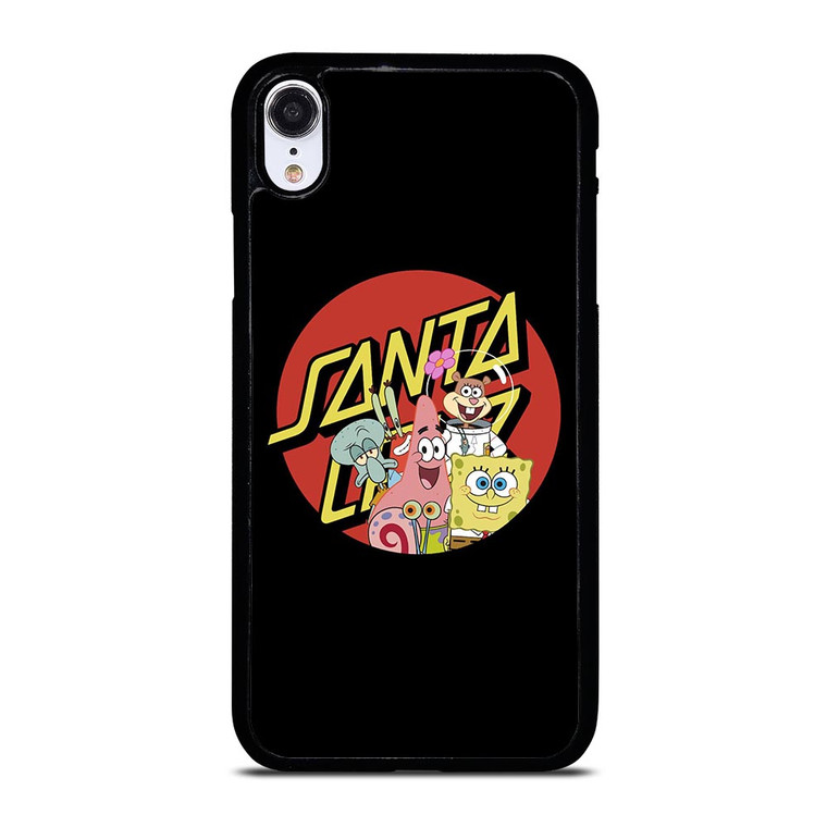 SANTA CRUZ SKATEBOARD X SPONGEBOB iPhone XR Case