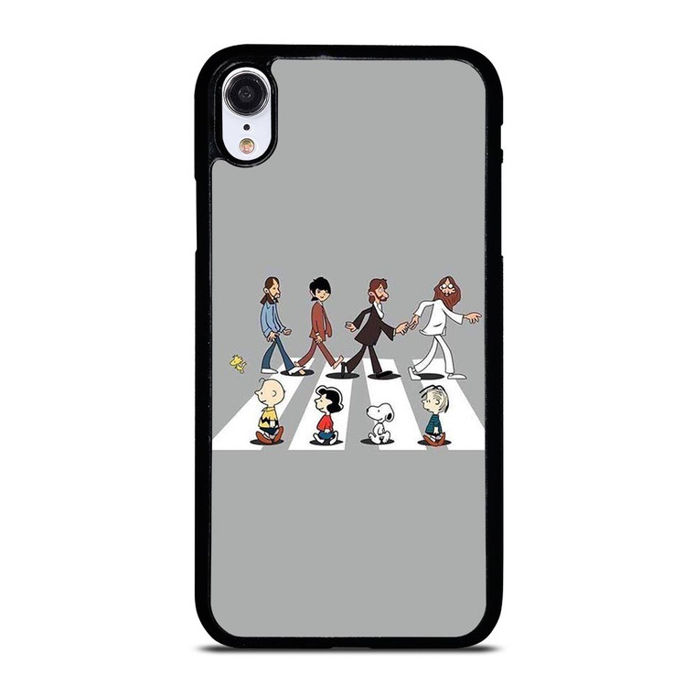 SNOOPY CHARLIE BROWN CROSS iPhone XR Case