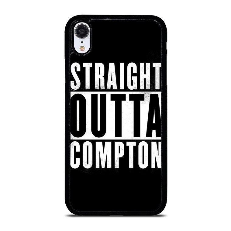 STRAIGHT OUTTA COMPTON HIP HOP LOGO iPhone XR Case