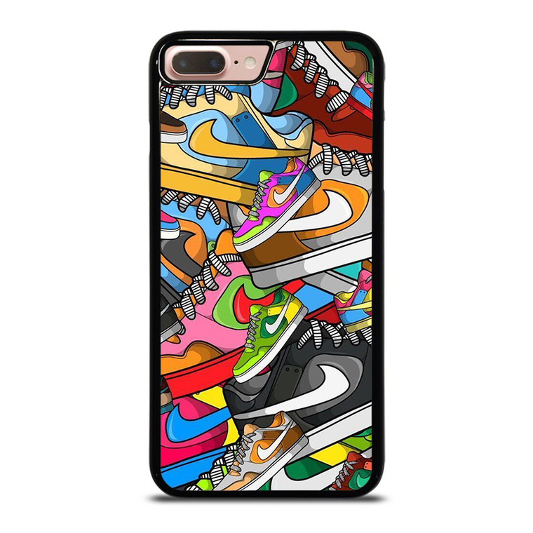 NIKE SHOES ART COLLAGE iPhone 8 Plus Case