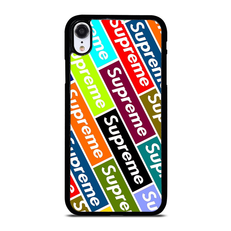 SUPREME COLORFULL iPhone XR Case