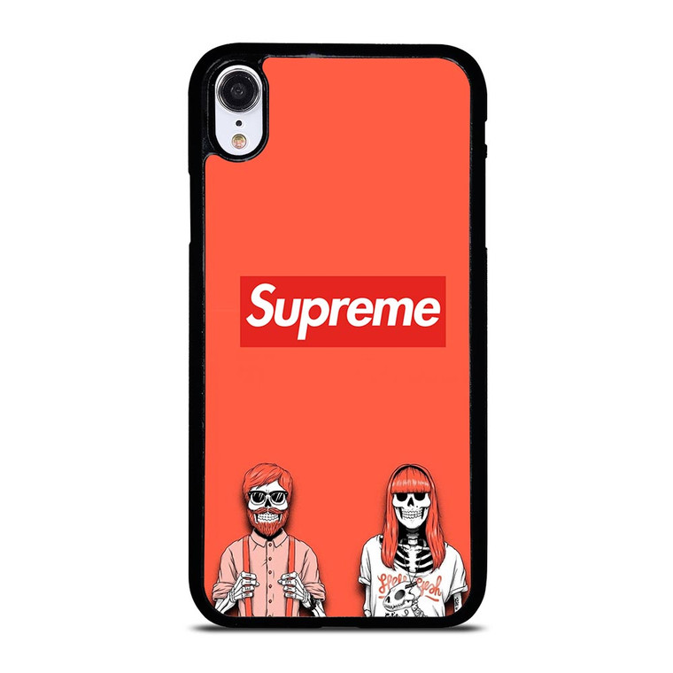 SUPREME RED SKULL iPhone XR Case