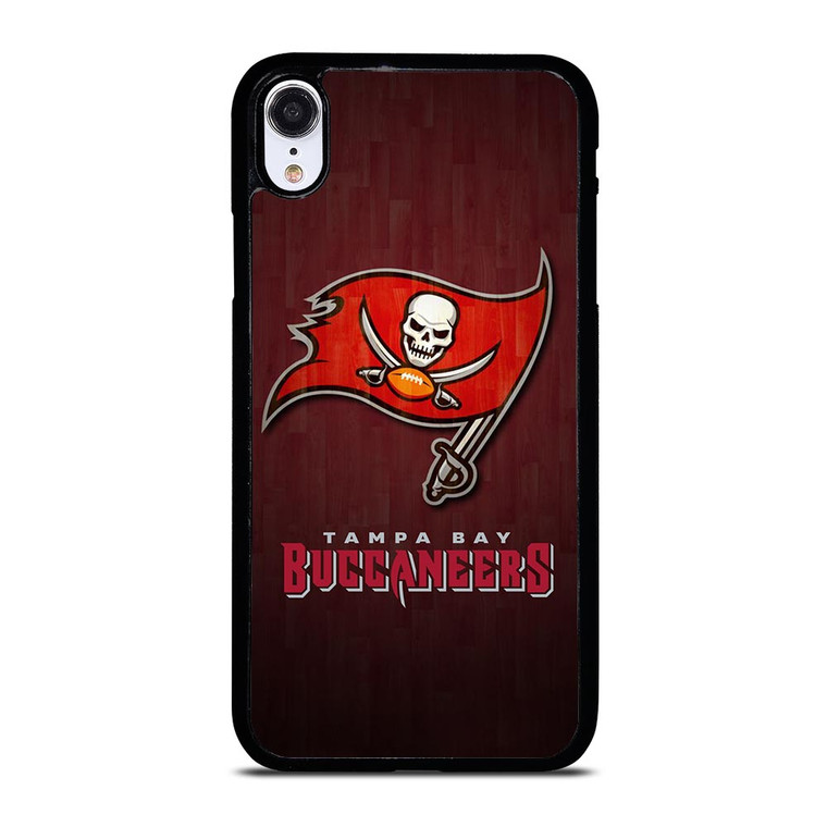 TAMPA BAY BUCCANEERS WOODEN LOGO iPhone XR Case