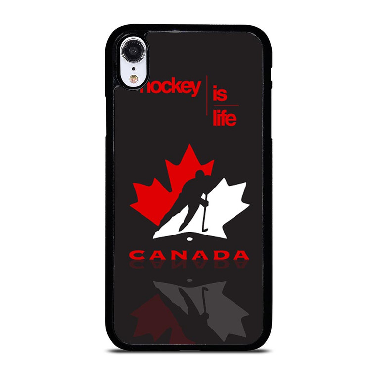 TEAM CANADA HOCKEY SYMBOL iPhone XR Case