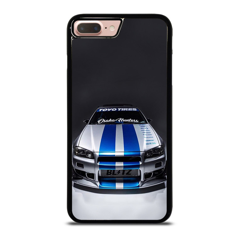 NISSAN SKYLINE R34 iPhone 8 Plus Case NISSAN SKYLINE R34 iPhone 8 Plus Case