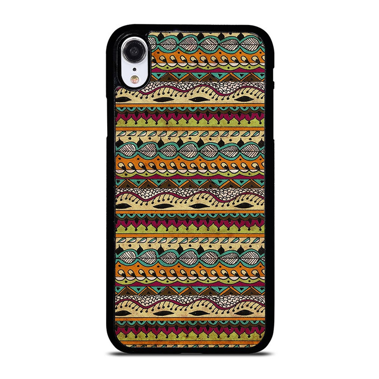 TIBAL PATTERN AZTEC iPhone XR Case