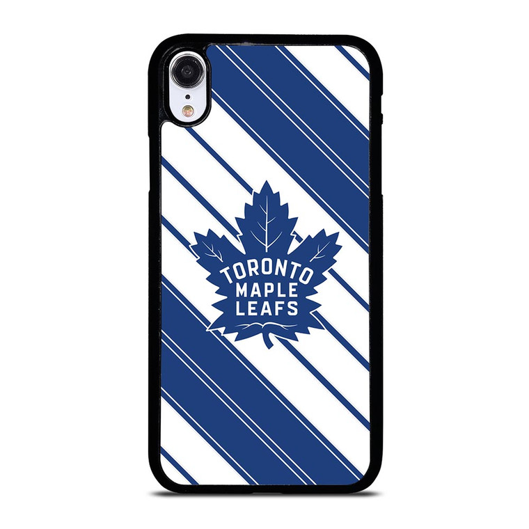 TORONTO MAPLE LEAFS DIAGONAL STRIPE iPhone XR Case