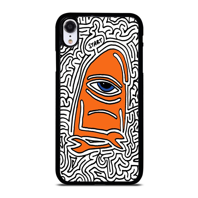 TOY MACHINE SKATEBOARD DOODLE iPhone XR Case