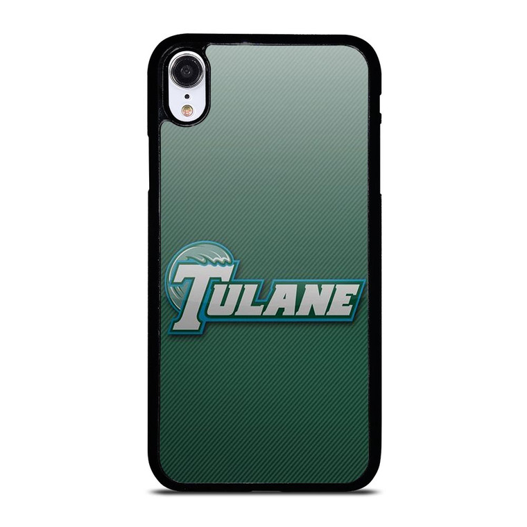 TULANE UNIVERSITY LOGO CARBON iPhone XR Case