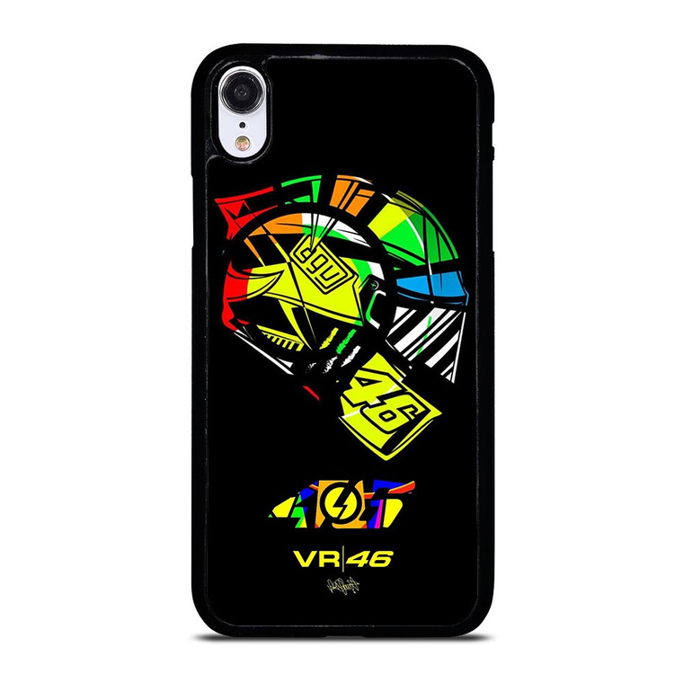 VR VALENTINO ROSSI 46 HELMET iPhone XR Case
