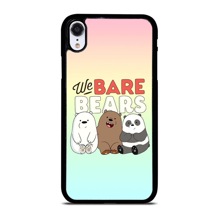 WE BARE BEARS COLORFUL iPhone XR Case